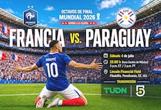 TUDN televisó el partido Francia 1-0 Paraguay por el Mundial 2026