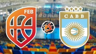 España 76-72 Argentina en un partido amistoso de baloncesto previo a los Juegos Olímpicos de París 2024