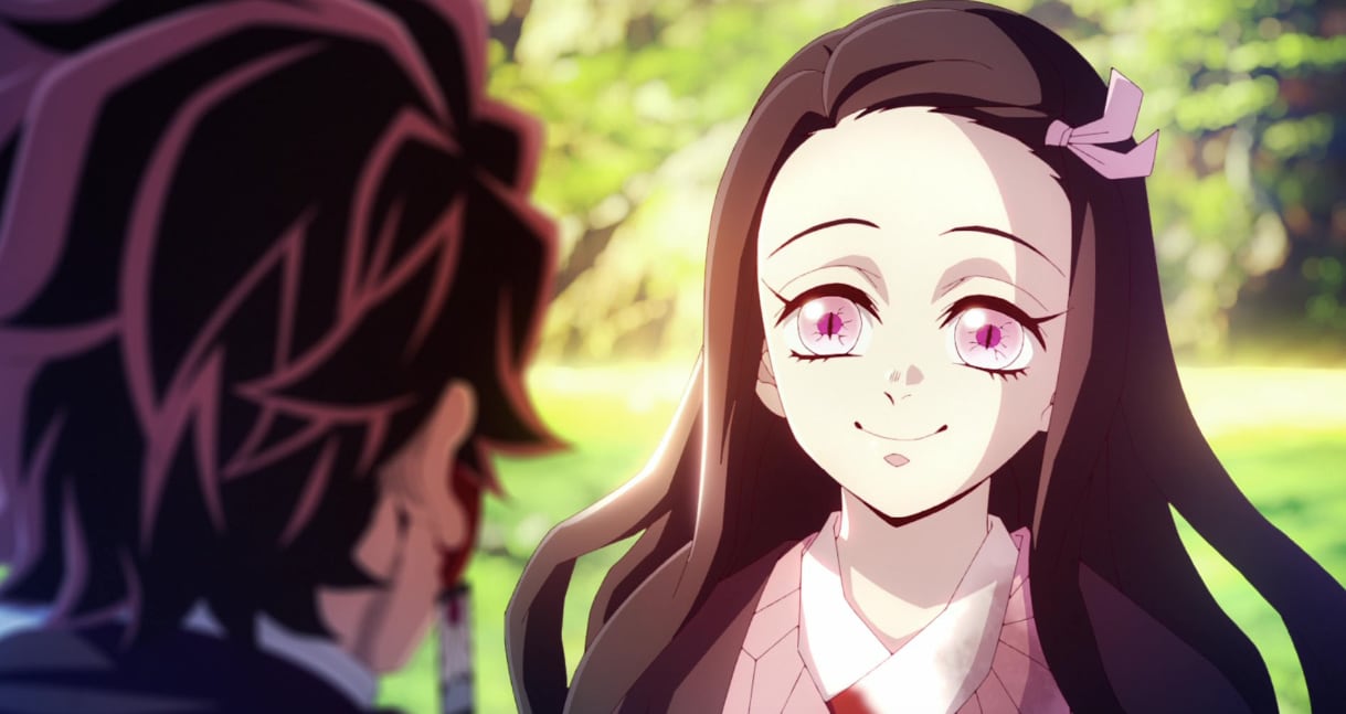 Al final de la temporada 3, Nezuko logró volverse inmune al sol y pudo hablar (Foto: Ufotable)
