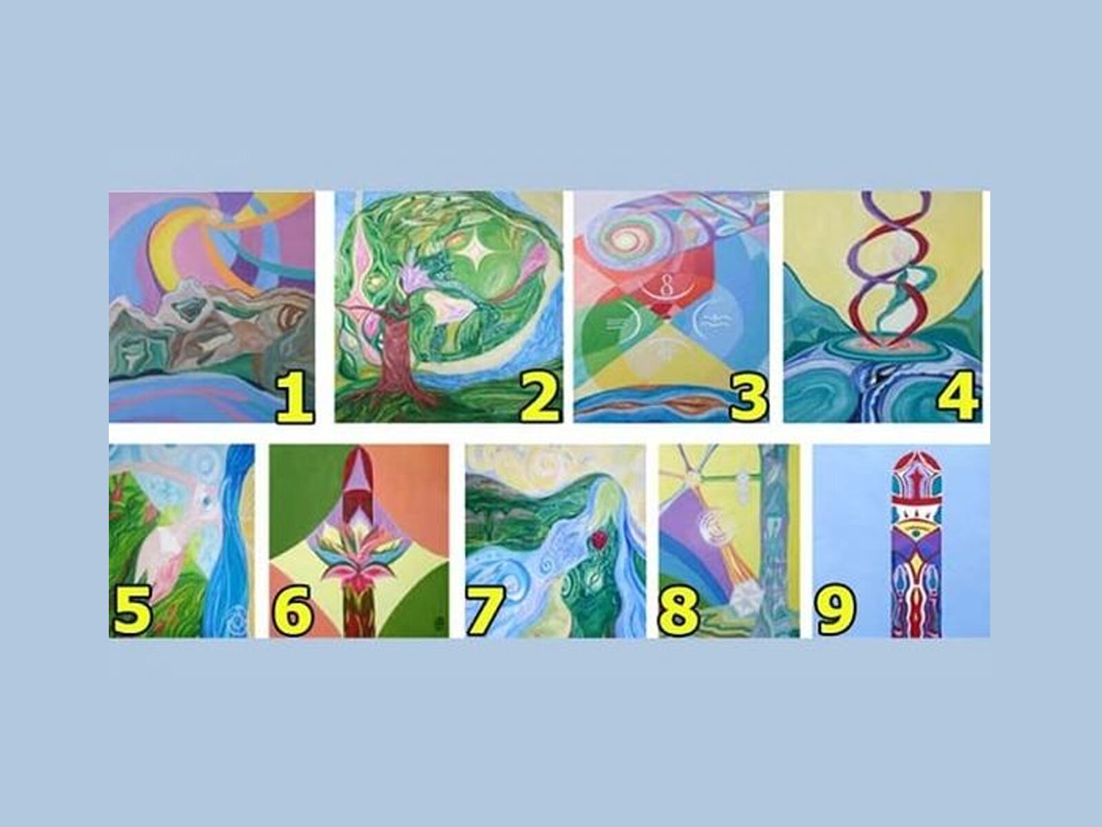 TEST VISUAL | Observa atentamente las opciones y selecciona el patrón que más te atraiga y te haga sentir identificado. Tu elección te revelará aspectos de tu estado actual, las prioridades que ocupan tu mente en este momento y te brindará información valiosa sobre ti mismo. | wmwtl