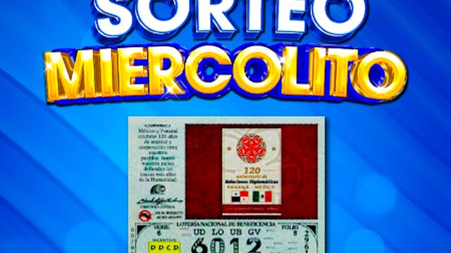 Lotería Nacional de Panamá del 22 de mayo: ver resultados del sorteo Miercolito 