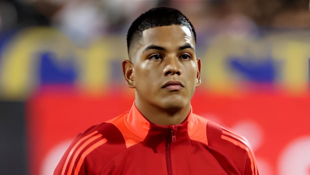 Joao Grimaldo debutó con la Selección Peruana en septiembre del 2023. (Foto: Getty Images)