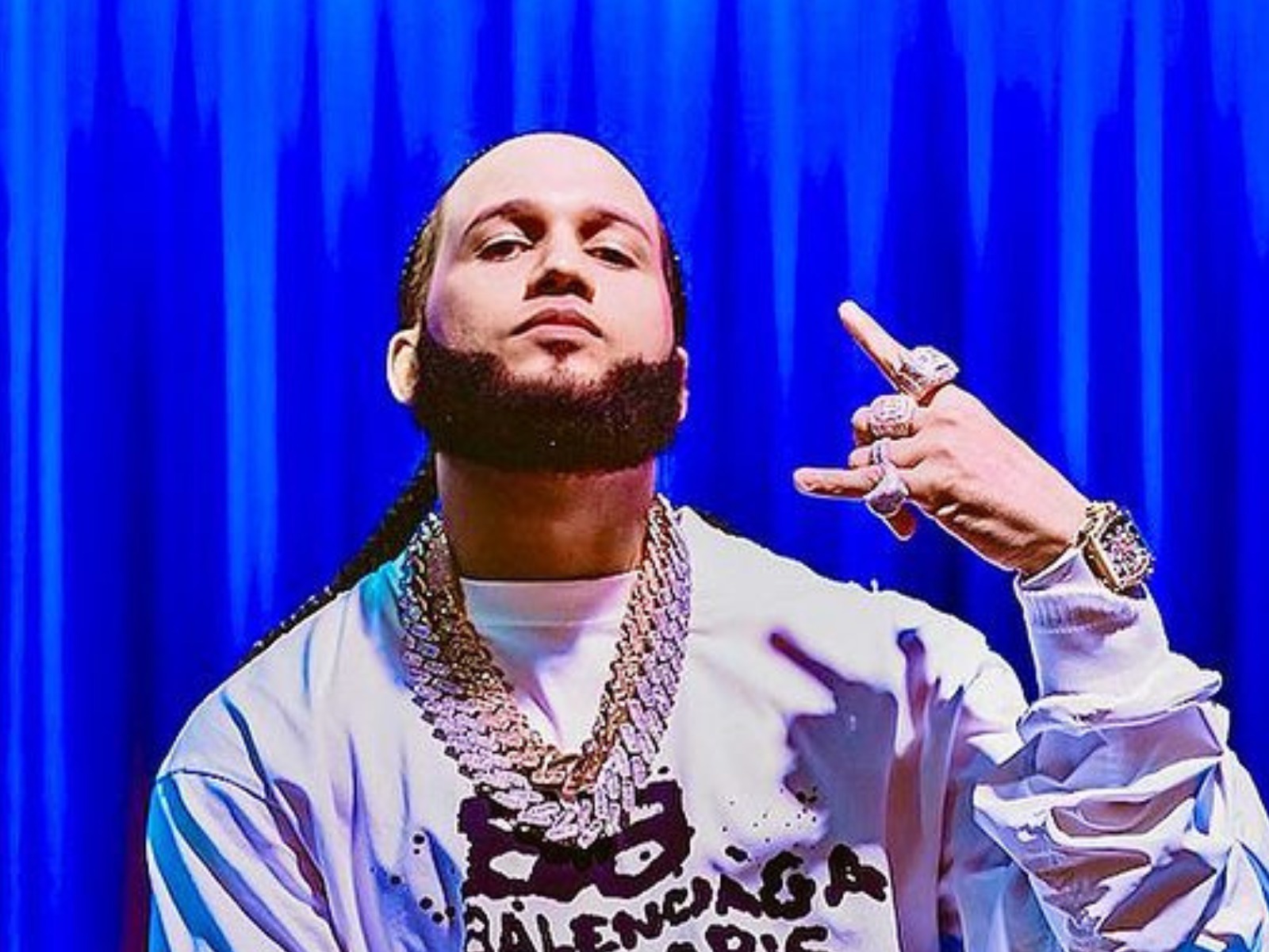 "El Rey del Dembow" es el nuevo álbum de El Alfa y el motivo por el que reveló su calvicie (Foto: El Alfa / Instagram)