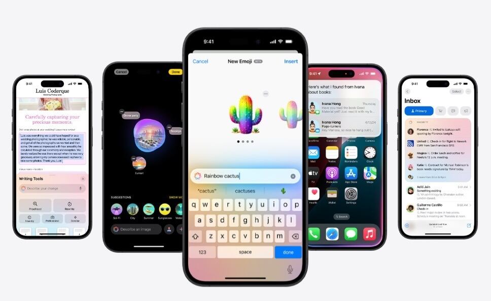 Apple anunció hoy el lanzamiento de iOS 18.2. (Foto: Apple)
