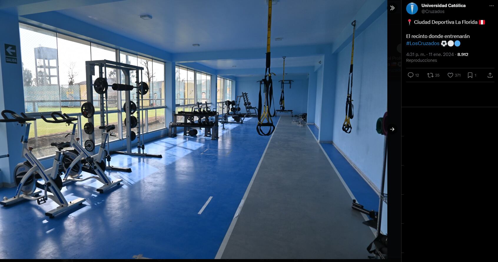 U. Católica entrenará en La Florida (Foto: Captura)