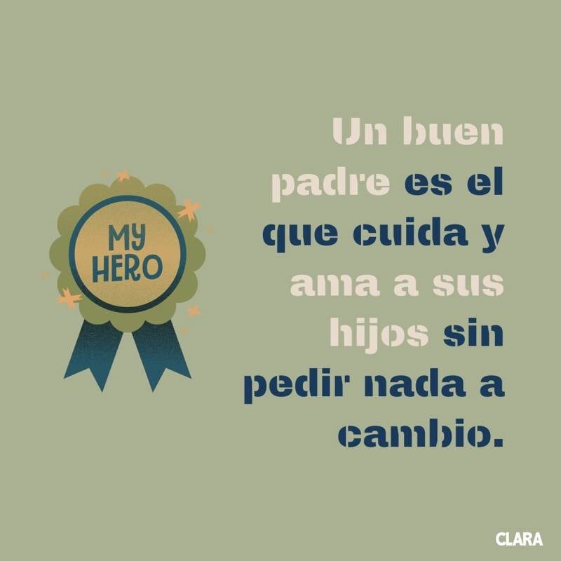 FRASES | El Día del Padre es una fecha ideal para tener algún gesto y, si es posible, pasar tiempo con él. (Foto: Pinterest)
