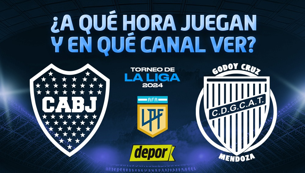 Canales TV para ver Boca vs. Godoy Cruz: a qué hora inicia por Liga Profesional Argentina