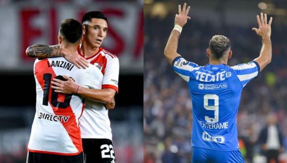 River y Monterrey se enfrentan en un partido amistoso. (Foto: Difusión)