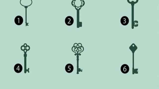 El test visual de las llaves: debes escoger una para que sepas más acerca de ti