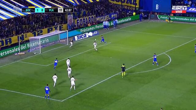 Asistencia de Villa: doblete de Óscar Romero para el 2-0 de Boca vs. Platense [VIDEO]
