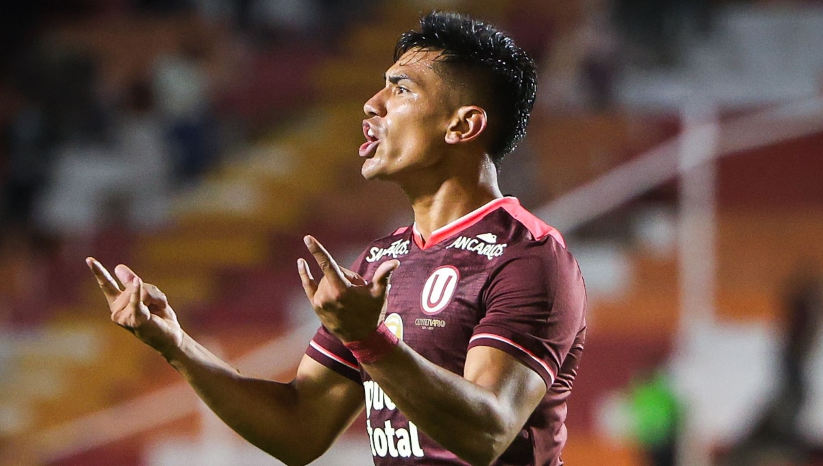 José Rivera llega tres goles con Universitario en la Liga 1 2024. (Foto: Universitario)