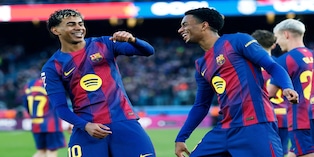 Lamine Yamal quiere seguir brillando en la ida de la semifinal Atlético de Madrid vs Barcelona (Crédito: Alamy Stock Photo).