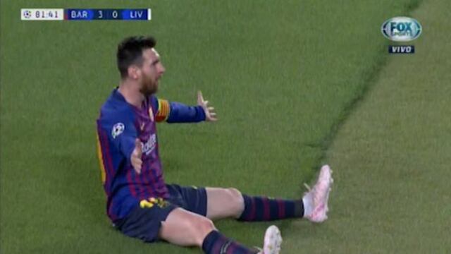 ¡Apaguen todo, nos vamos! Messi y el golazo de tiro libre que sentenció la goleada al Liverpool [VIDEO]