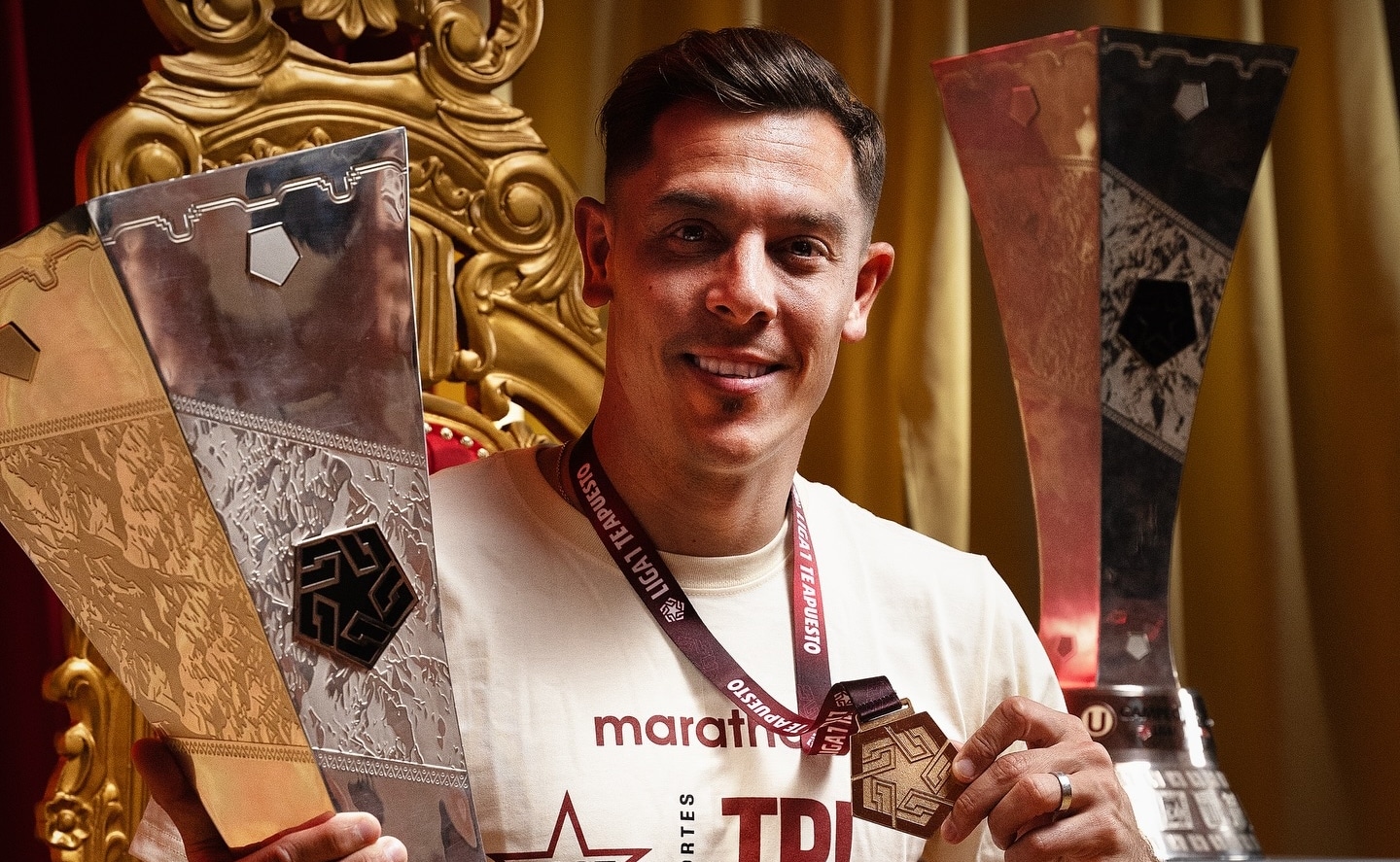 Diego Churín jugará en Sarmiento de Argentina. (Foto: Universitario)