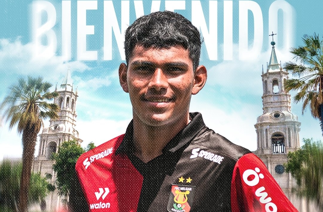 Jesús Alcantar fue anunciado como nuevo fichaje de FBC Melgar. (Foto: @MelgarOficial)