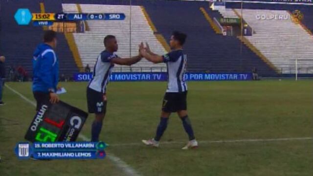 No lo quieren: Maximiliano Lemos fue cambiado en medio de pifias de los hinchas de Alianza [VIDEO]