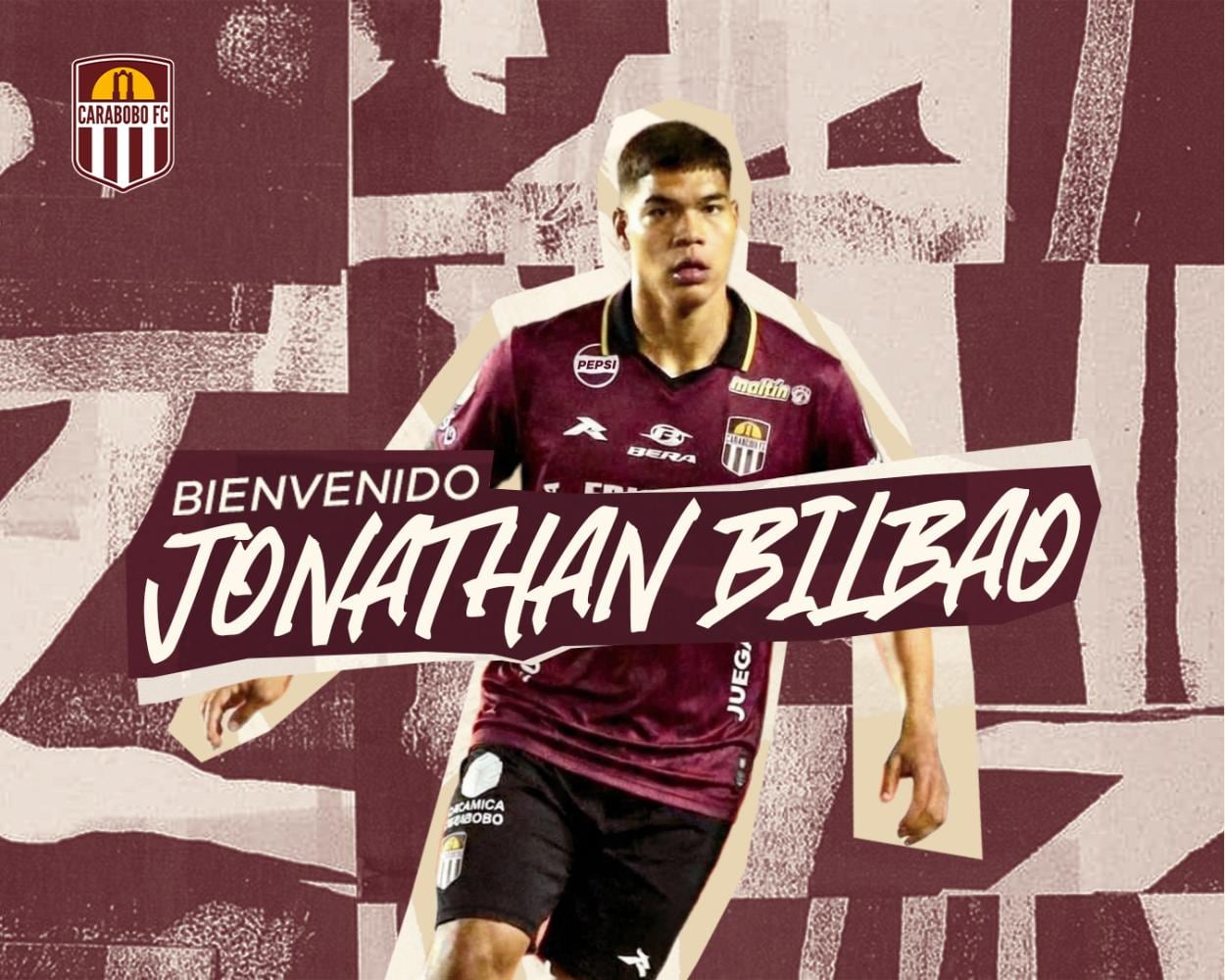 Jonathan Bilbao es nuevo jugador de Carabobo. (Foto: Carabobo)