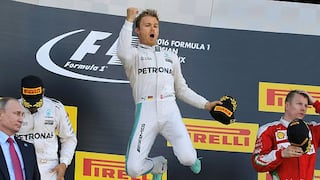 Fórmula 1: Nico Rosberg se impuso en el accidentado GP de Rusia