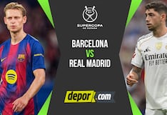 Dónde ver Barcelona vs. Real Madrid EN VIVO vía América TV y DIRECTV por la Supercopa