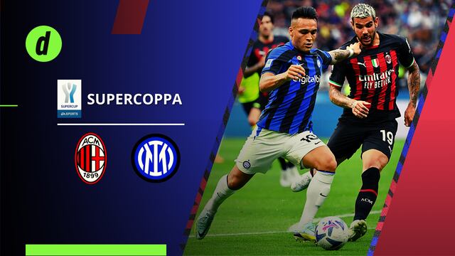 Milan vs. Inter: apuestas, horarios y canal TV para ver la Supercopa de Italia