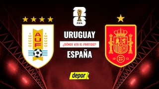 Ver hoy - Uruguay vs. España EN VIVO vía Canal 5, Antel TV y DIRECTV: a qué hora juegan