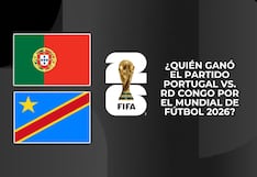 ¿Quién ganó el partido Portugal vs. RD Congo hoy por la Copa Mundial 2026? Marcador final en directo online
