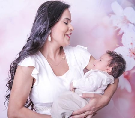 La fallecida periodista iba por su segundo hijo (Foto: Elaine Santos / Instagram)