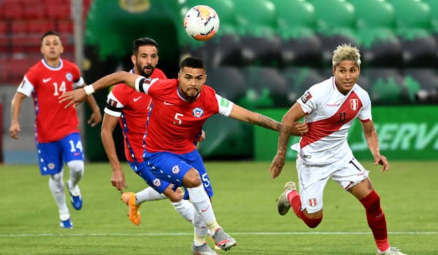 Paulo Díaz con la Selección Chilena. (Foto: Getty Images).