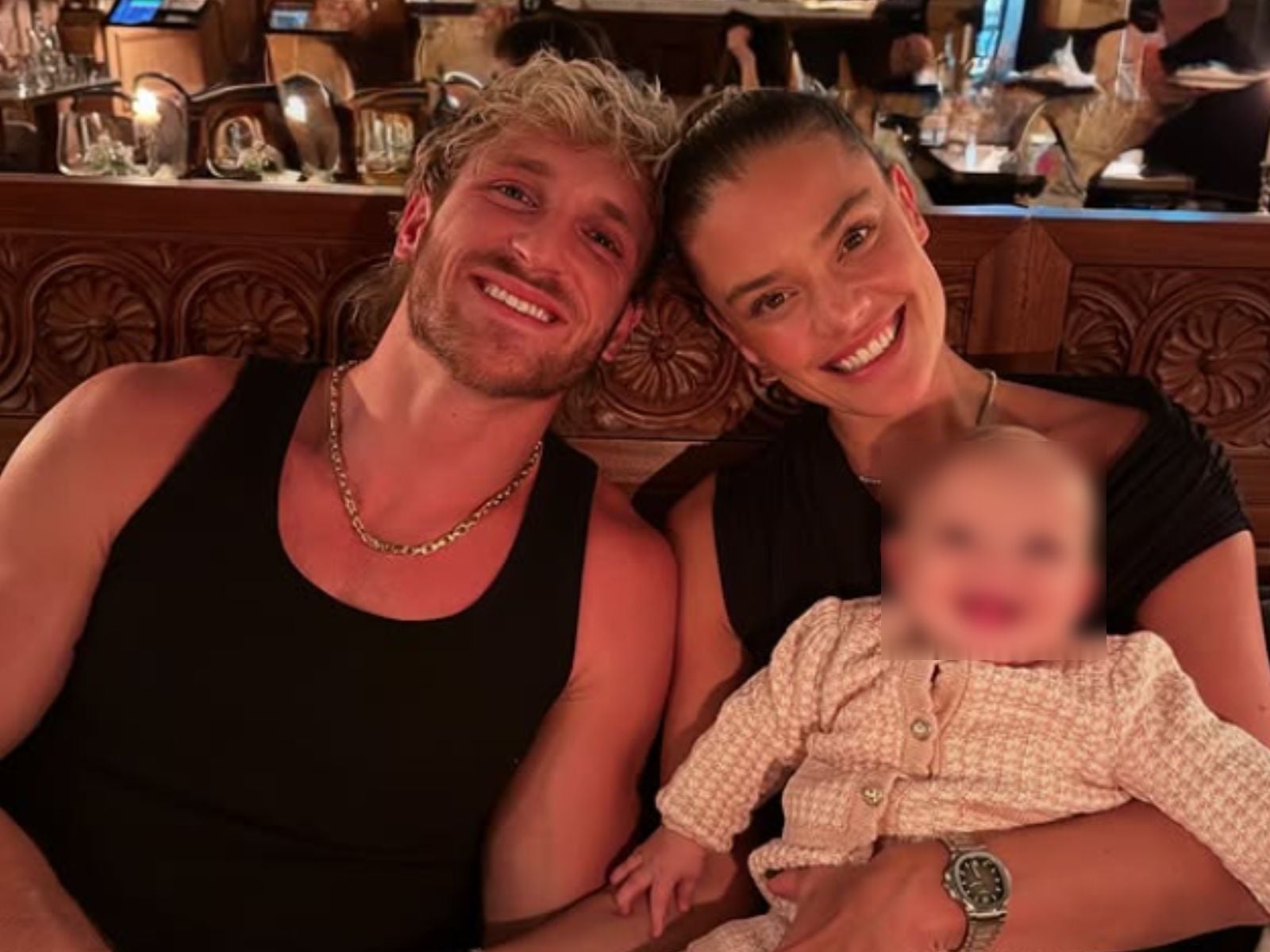 Esmé, la hija de Logan y Nina, nació el 29 de septiembre del 2024. (Crédito: @loganpaul / Instagram)