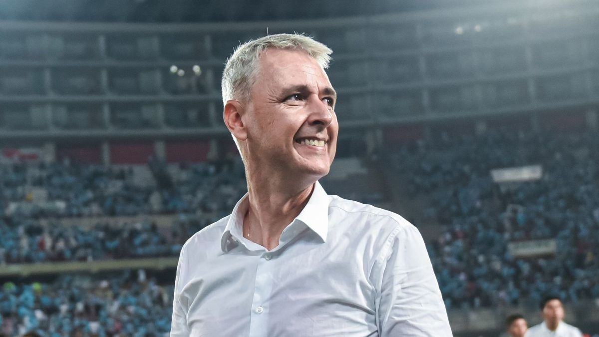 Tiago Nunes es el actual técnico de Sporting Cristal. (Foto: Sporting Cristal)