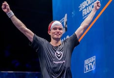 ¡Histórico! Diego Elías campeón del PSA Squash Tour y rompe récord sudamericano
