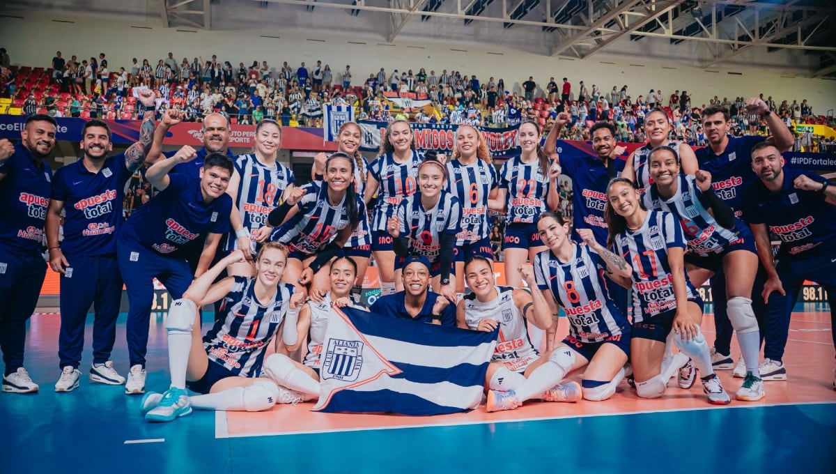 Alianza Lima buscará hacer historia en el Sudamericano de Clubes de Vóley. (Foto: Alianza Lima Vóley)