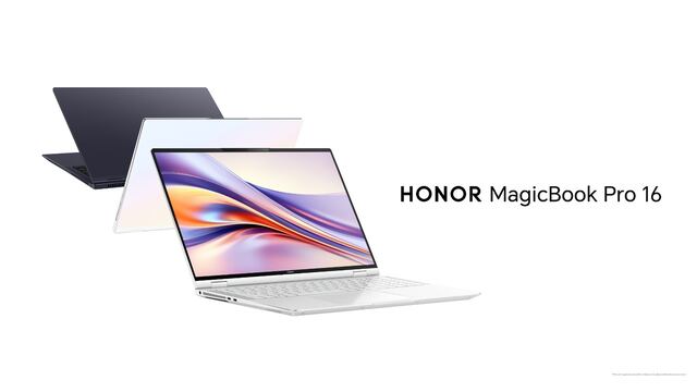 HONOR MagicBook Pro 16: pantalla, procesador, GPU y más datos técnicos de la laptop