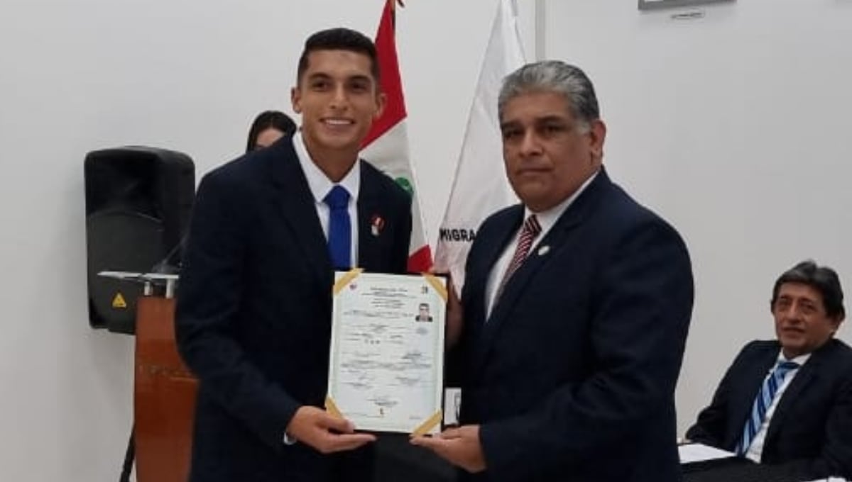 Kevin Serna recibió la nacionalidad peruana en enero del 2024. (Foto: José Varela)