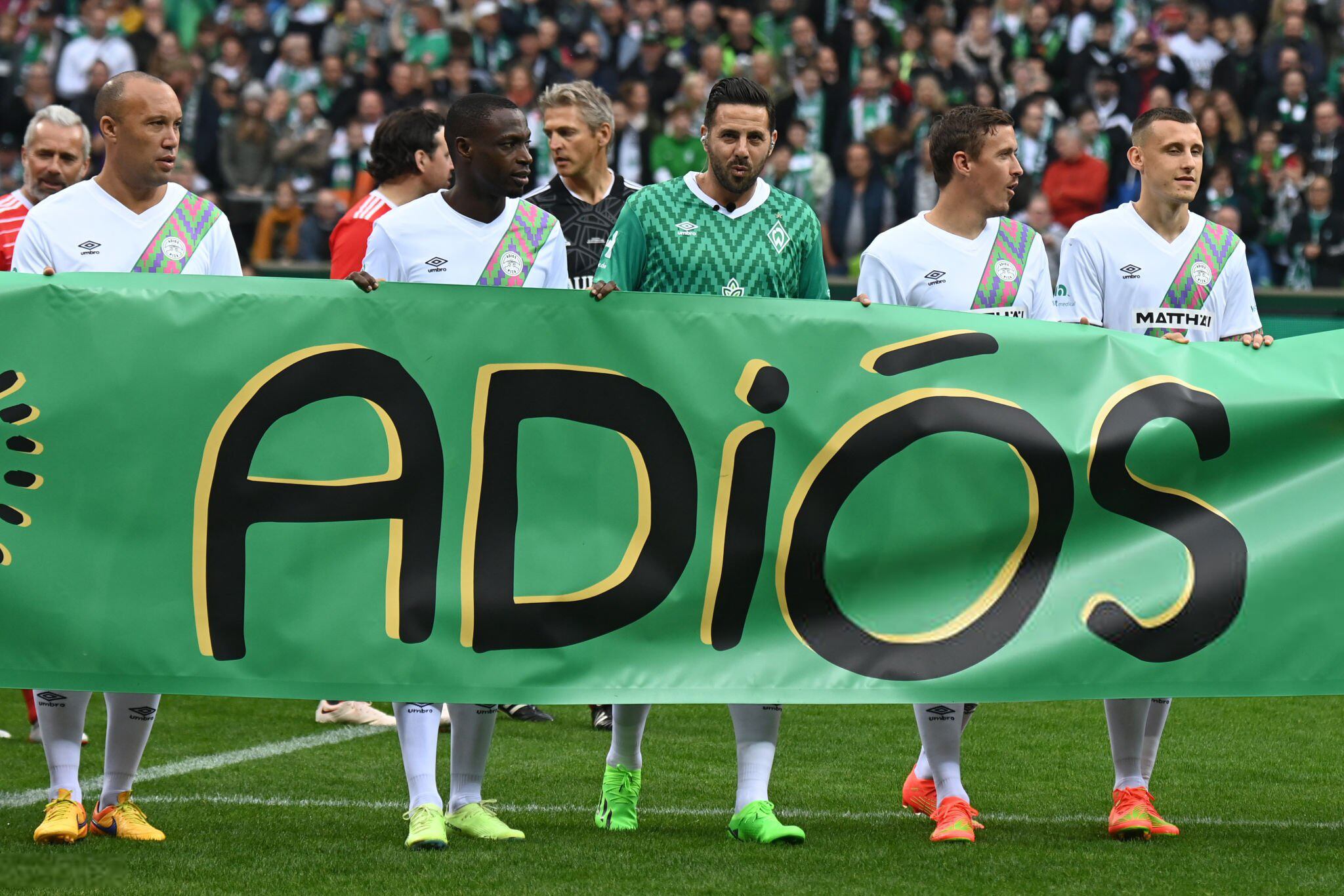 Partido de despedida de Claudio Pizarro en Werder Bremen.