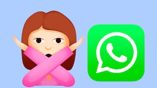 WhatsApp y el increíble significado del emoji de la chica con los brazos en “x”