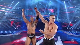 WrestleMania 32: John Cena reapareció para pelear junto a The Rock