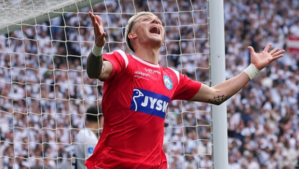 Oliver Sonne registra tres goles en la temporada 2023-24. (Foto: Getty Images)