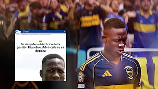 “Se despide un histórico”: la reacción de la prensa argentina a la partida de Luis Advíncula de Boca