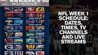 NFL Week 1 Schedule: Dates, Times, TV Channels and Live Streams