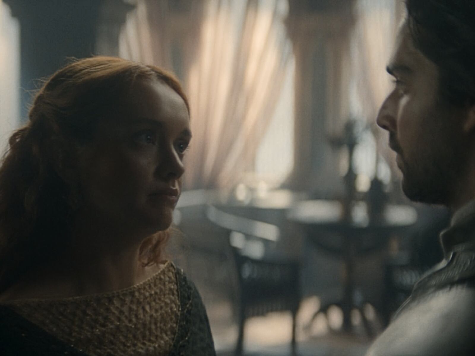 En la temporada 2 de "House of the Dragon", Alicent Hightower y Criston Cole mantienen una relación secreta (Foto: HBO)