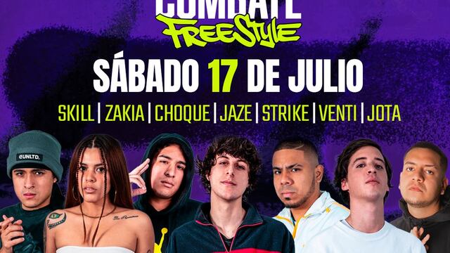 Combate Freestyle 2021: todo sobre el evento que contará con Jaze, Jota, Skill y más MC’s del país