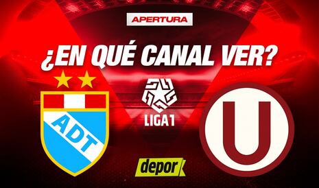 En qué canal de TV ver Universitario vs. ADT por Liga 1
