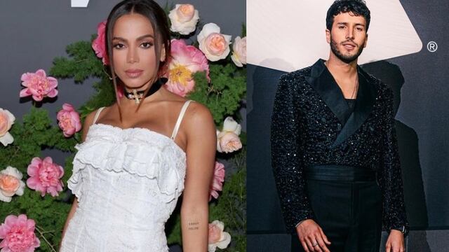 Anitta baila perreo a Sebastián Yatra en los premios Grammy Latinos 2022 