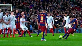 Lionel Messi marcó increíble golazo de tiro libre y rompió tres récords