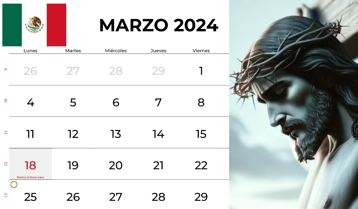 Revisa las fechas de descansos y megapuentes del mes de marzo en México. (Foto: Composición).