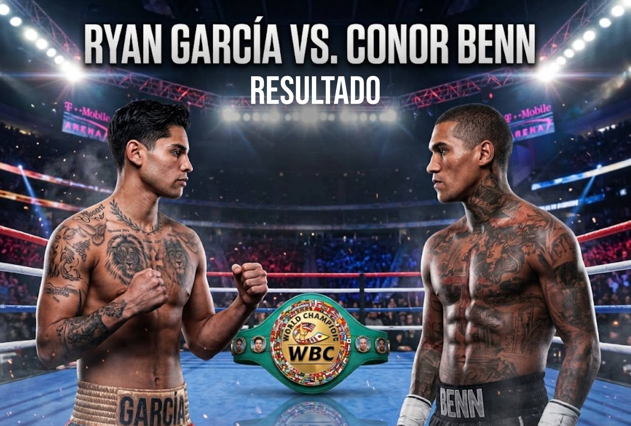 ¿Quién ganó la pelea de Ryan García vs. Conor Benn EN VIVO hoy en el T-Mobile Arena de Las Vegas? Resultados de la cartelera y pelea estelar en directo