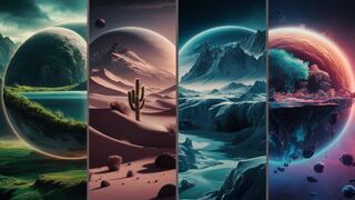 Escoger uno de los planetas en la imagen te hará descubrir qué tan inseguro eres