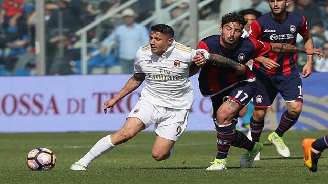 Nuevo traspié: el Milan no pasó del empate en campo del Crotone por la Serie A