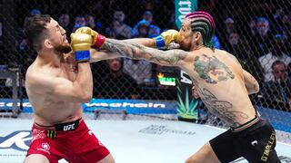 Merab Dvalishvili derrotó a Sean O’Malley y es el nuevo campeón de peso gallo de la UFC